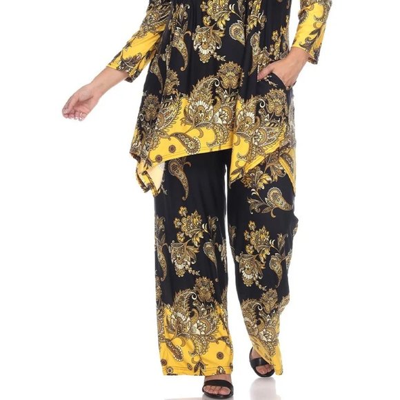 Plus Size Head to Toe Printed Set WMPSSET-040 - Picture 2 of 3